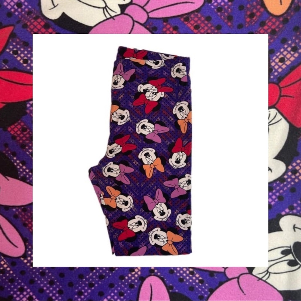 LuLaRoe x Disney TC Minnie Mouse Leggings